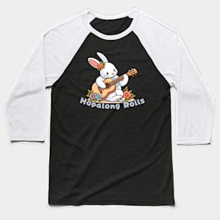 Rock and roll bunny Baseball T-Shirt